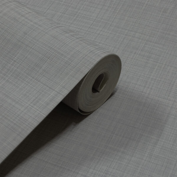 Papel de Parede Linho Cinza Claro PDI2000