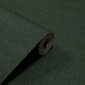Papel de Parede Linho Verde Escuro PDI0181