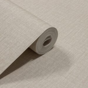 Papel de Parede Vinilico Linho Creme PDL0401